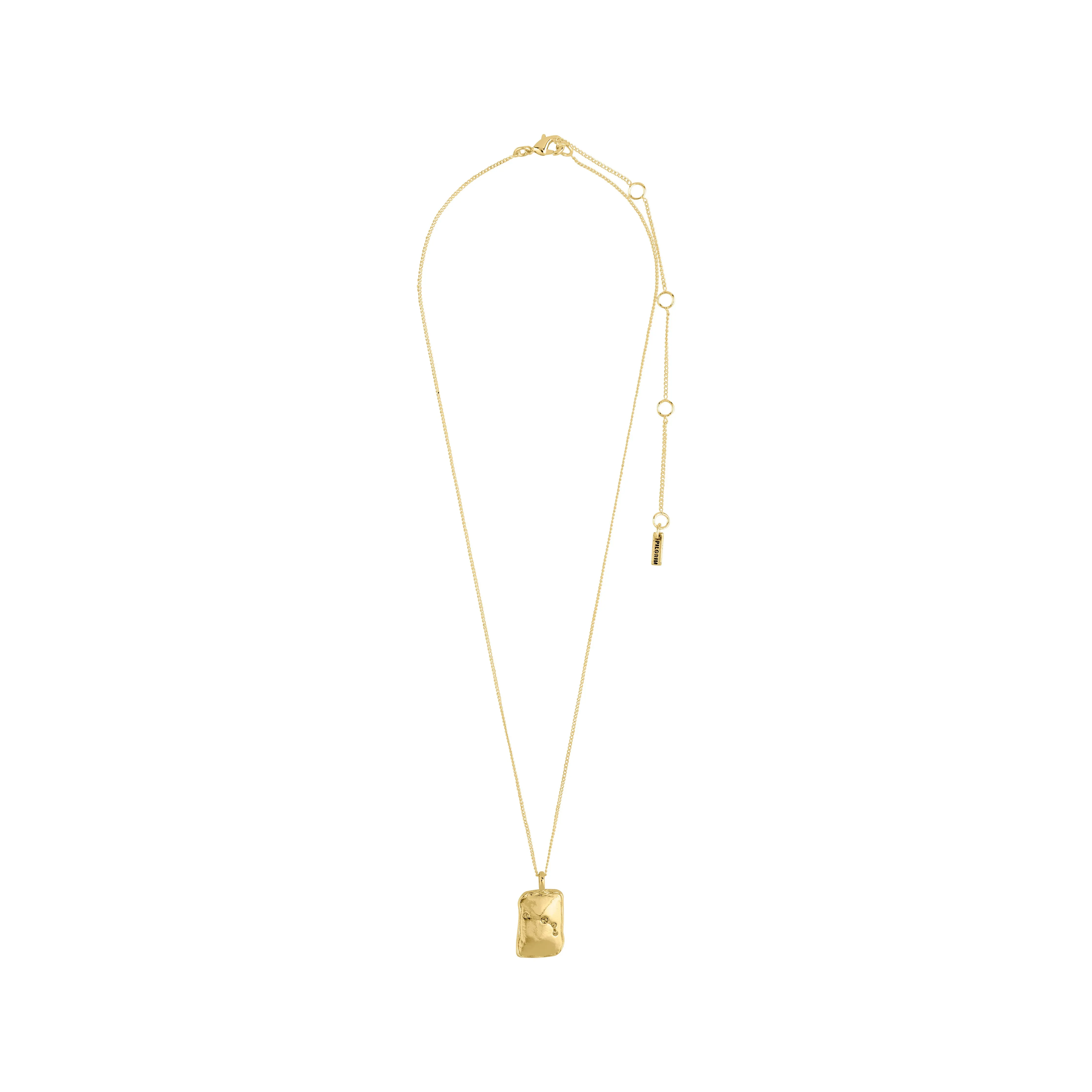 ARIES Zodiac Sign necklace, gold-plated