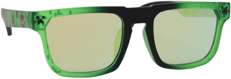 ARKAID Official Minecraft Boys Sunglasses | UV400 | One Size Fits Most Kids