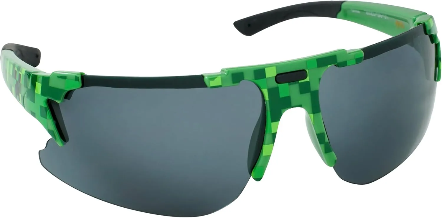 ARKAID Official Minecraft Boys Sunglasses | UV400 | One Size Fits Most Kids