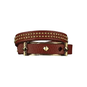 Ashlea Brown Leather Bracelet