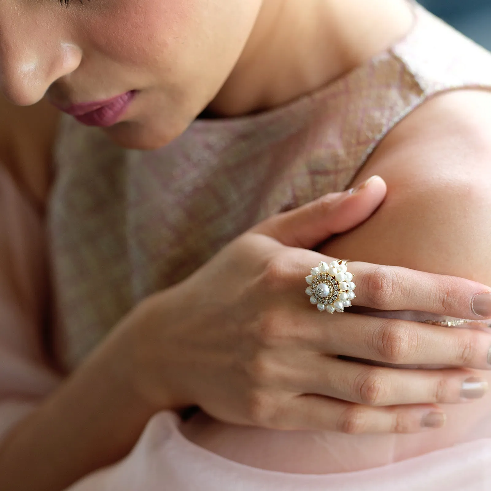 Audrey Snow Ring