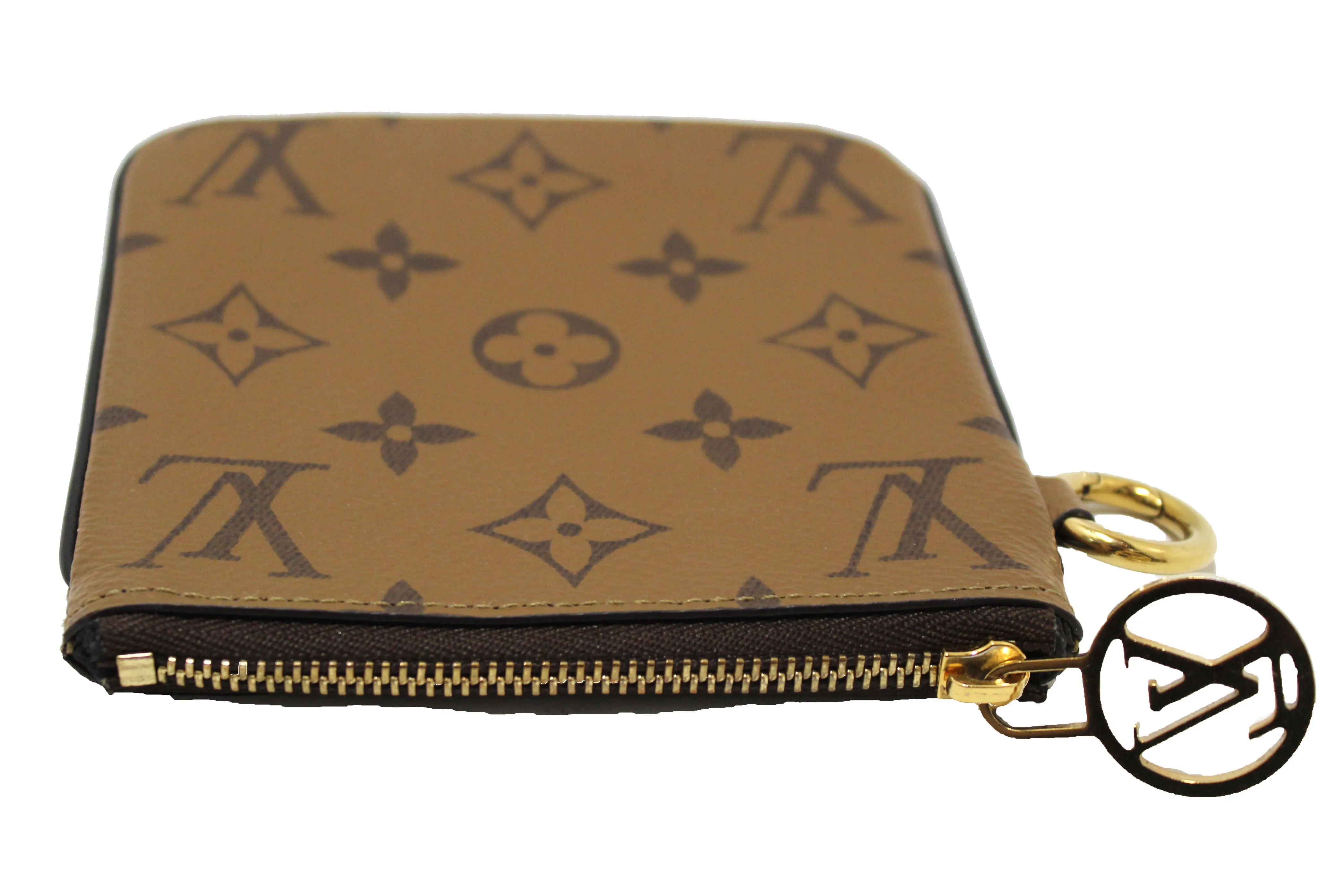 Authentic Louis Vuitton Monogram Giant/Monogram Reverse Canvas Trio Pouch