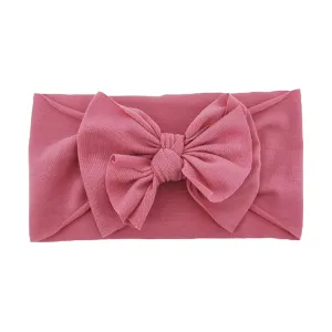Baby Girl Bows and Headbands Elastic Baby Girl Bows and Headbands Baby Bows Toddler Cute Hair Accessories (C, One Size)