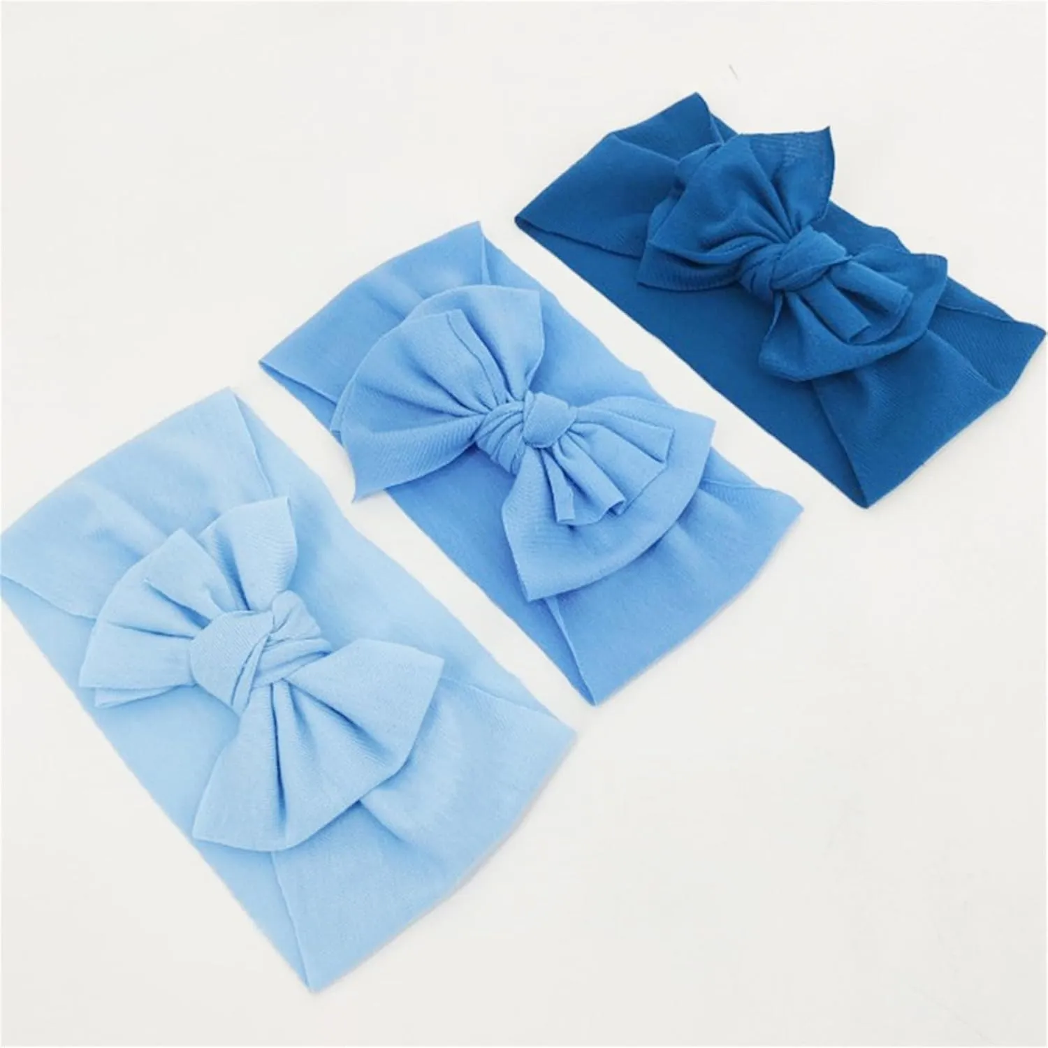 Baby Girl Bows and Headbands Elastic Baby Girl Bows and Headbands Baby Bows Toddler Cute Hair Accessories (E, One Size)