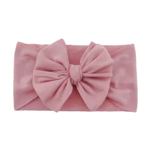 Baby Girl Bows and Headbands Elastic Baby Girl Bows and Headbands Baby Bows Toddler Cute Hair Accessories (F, One Size)