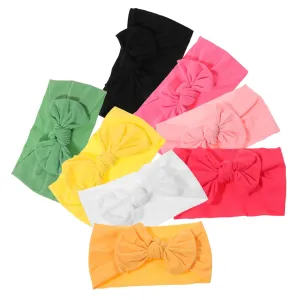 Baby Headbands for Baby Girl 8pcs Bow Headband Elastic Soft Comfortable Stylish Hair Accessory for Infants