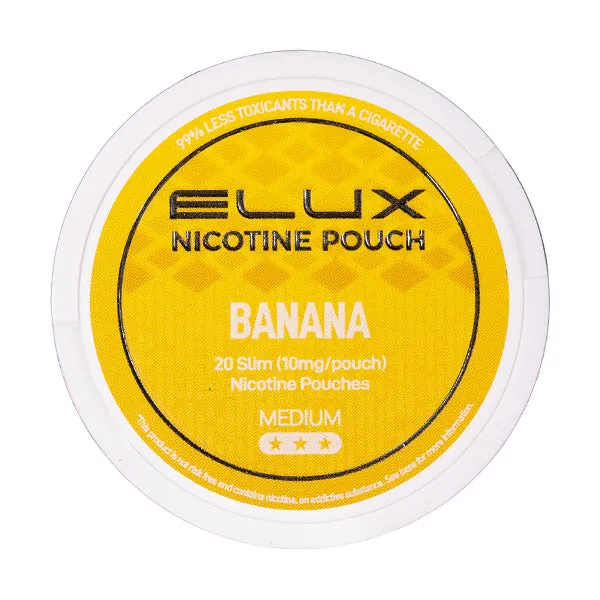 Banana Nicotine Pouches by Elux
