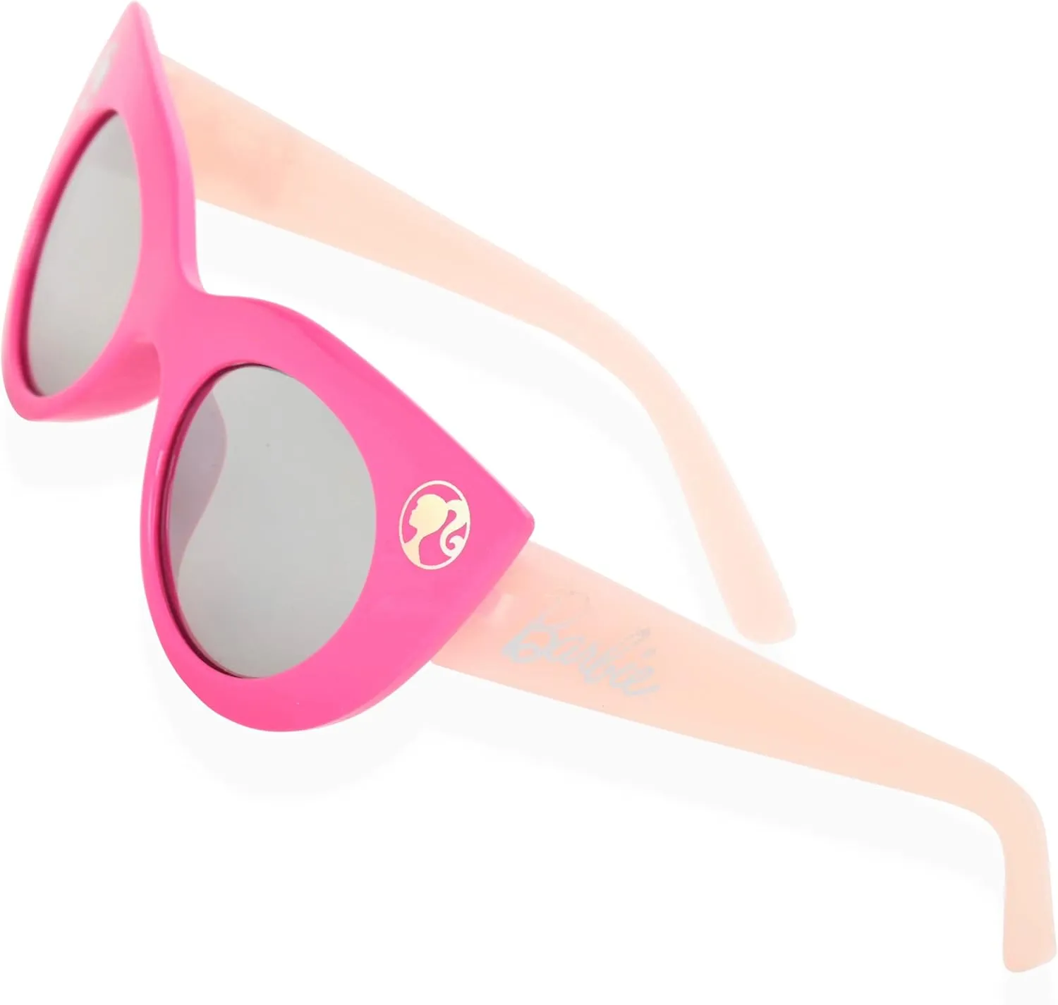 Barbie Girl's Cat Eye Sunglasses and Handled Hard Case Set