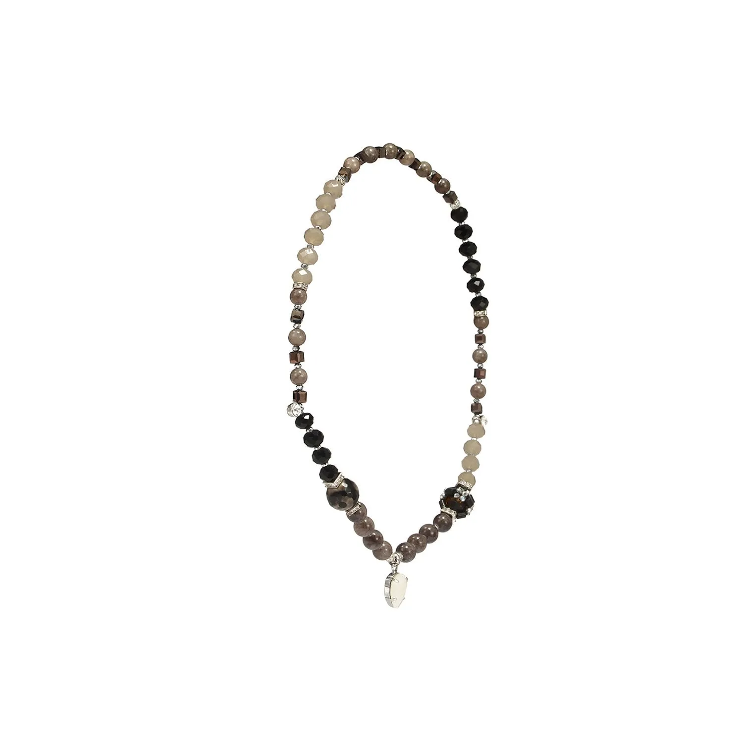 Beautiful Pearl Stretchy Handmade Necklace & Bracelet
