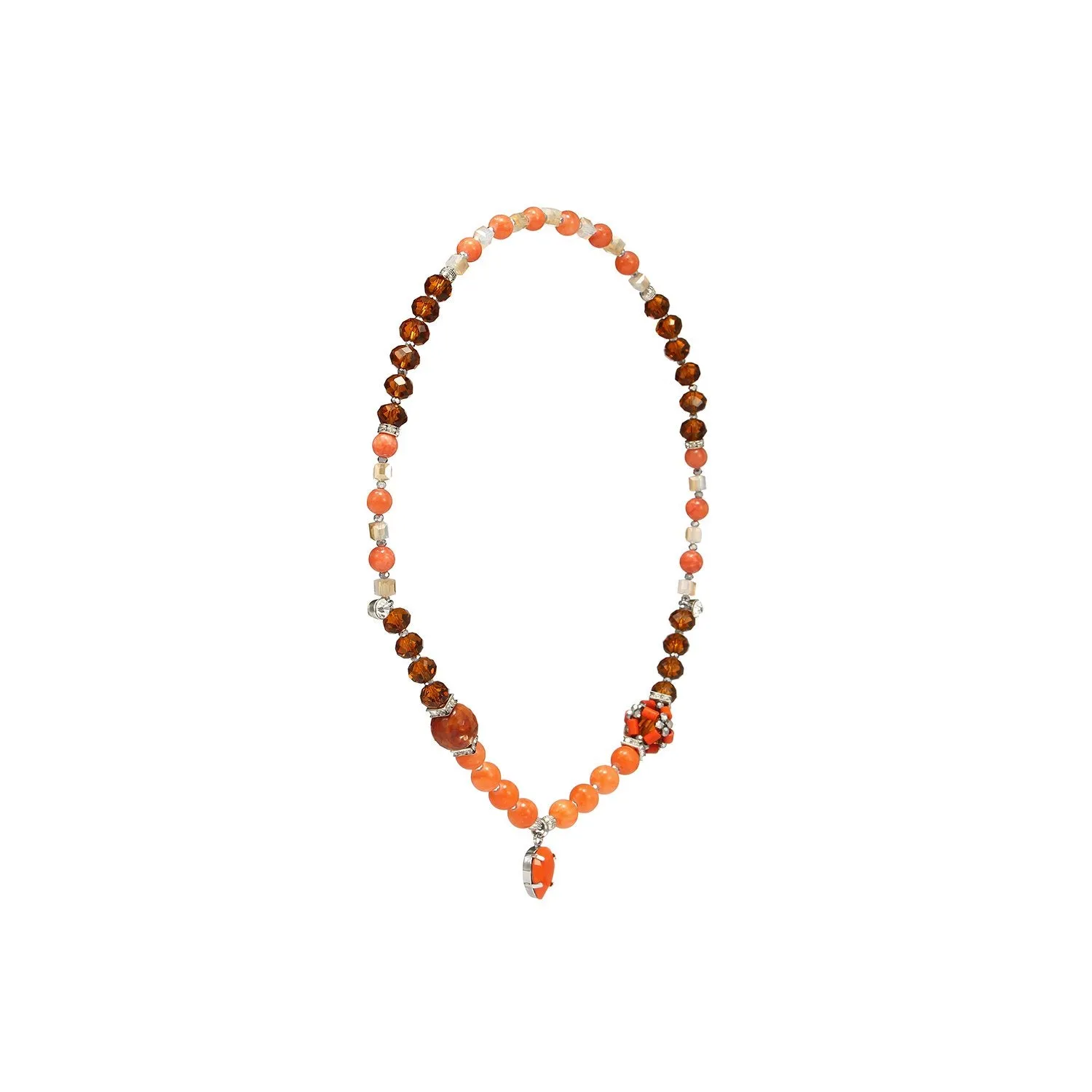 Beautiful Pearl Stretchy Handmade Necklace & Bracelet