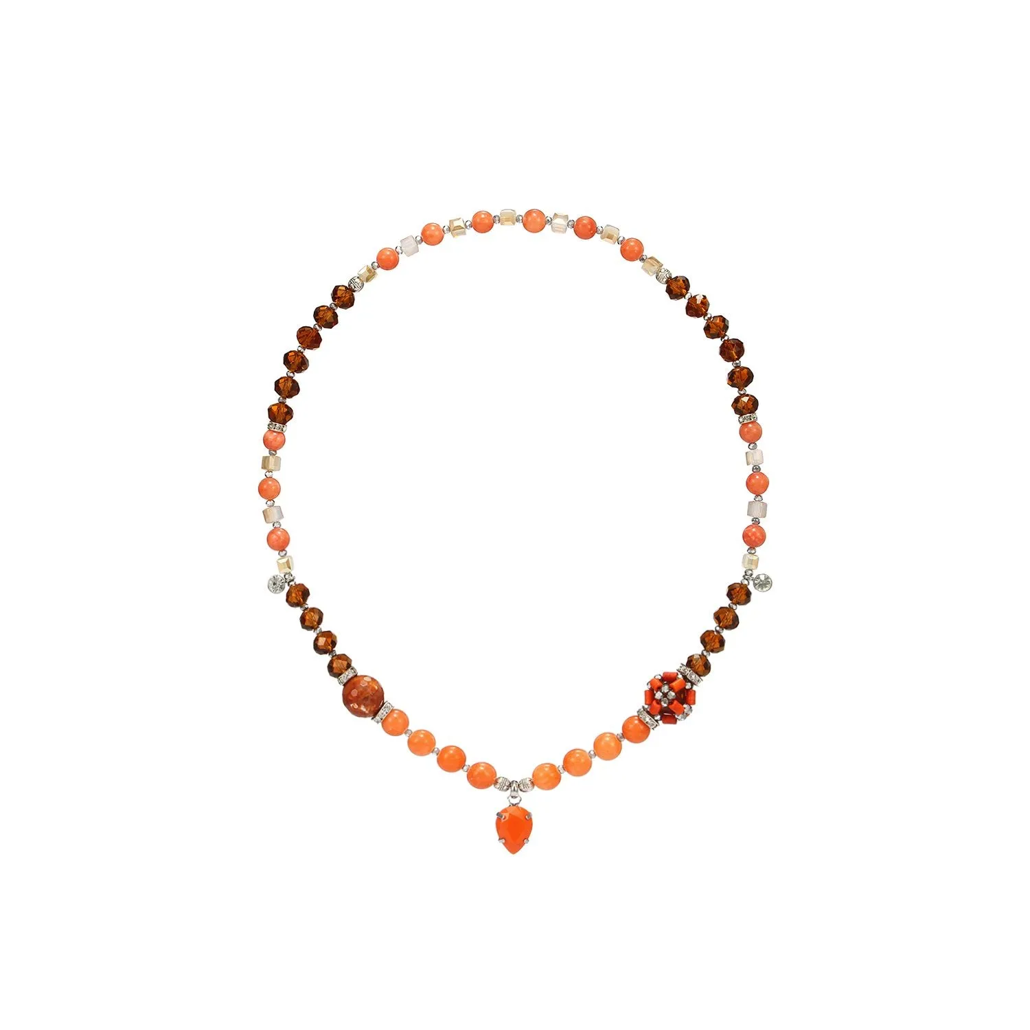 Beautiful Pearl Stretchy Handmade Necklace & Bracelet