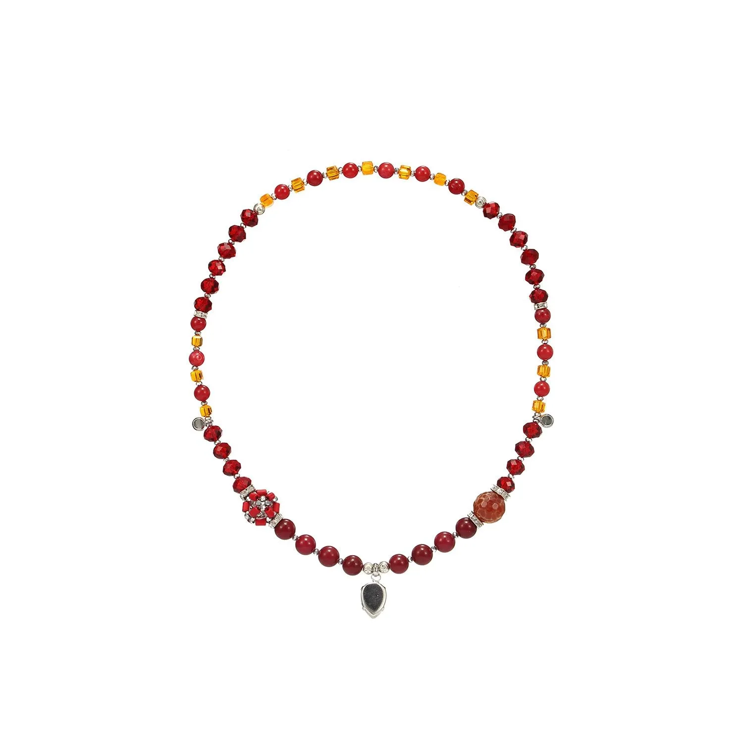 Beautiful Pearl Stretchy Handmade Necklace & Bracelet