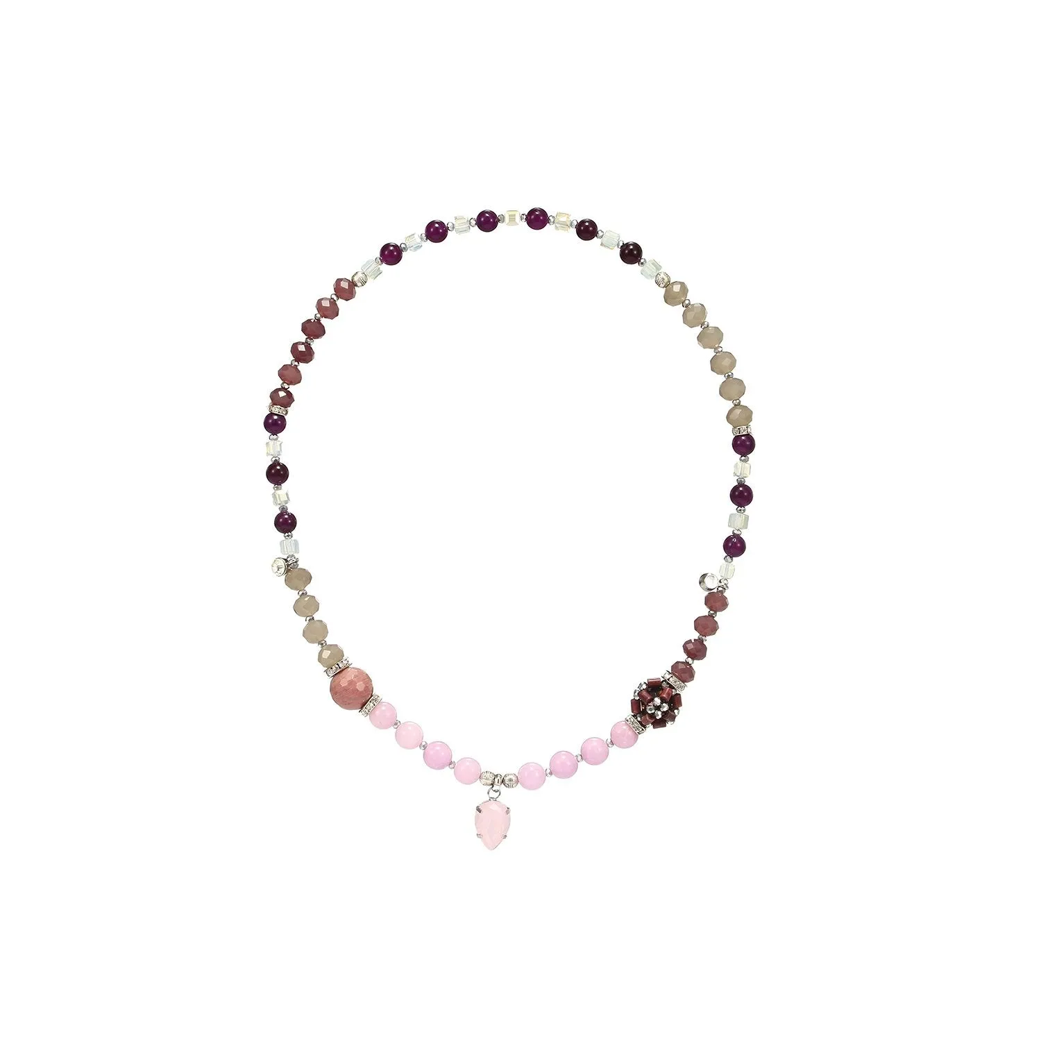 Beautiful Pearl Stretchy Handmade Necklace & Bracelet