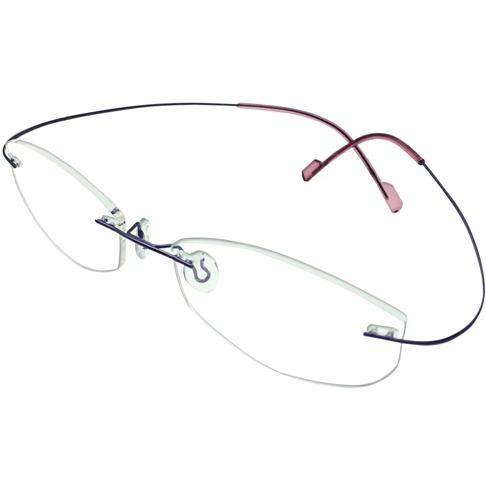 Belfast Rimless Computer Distance Glasses