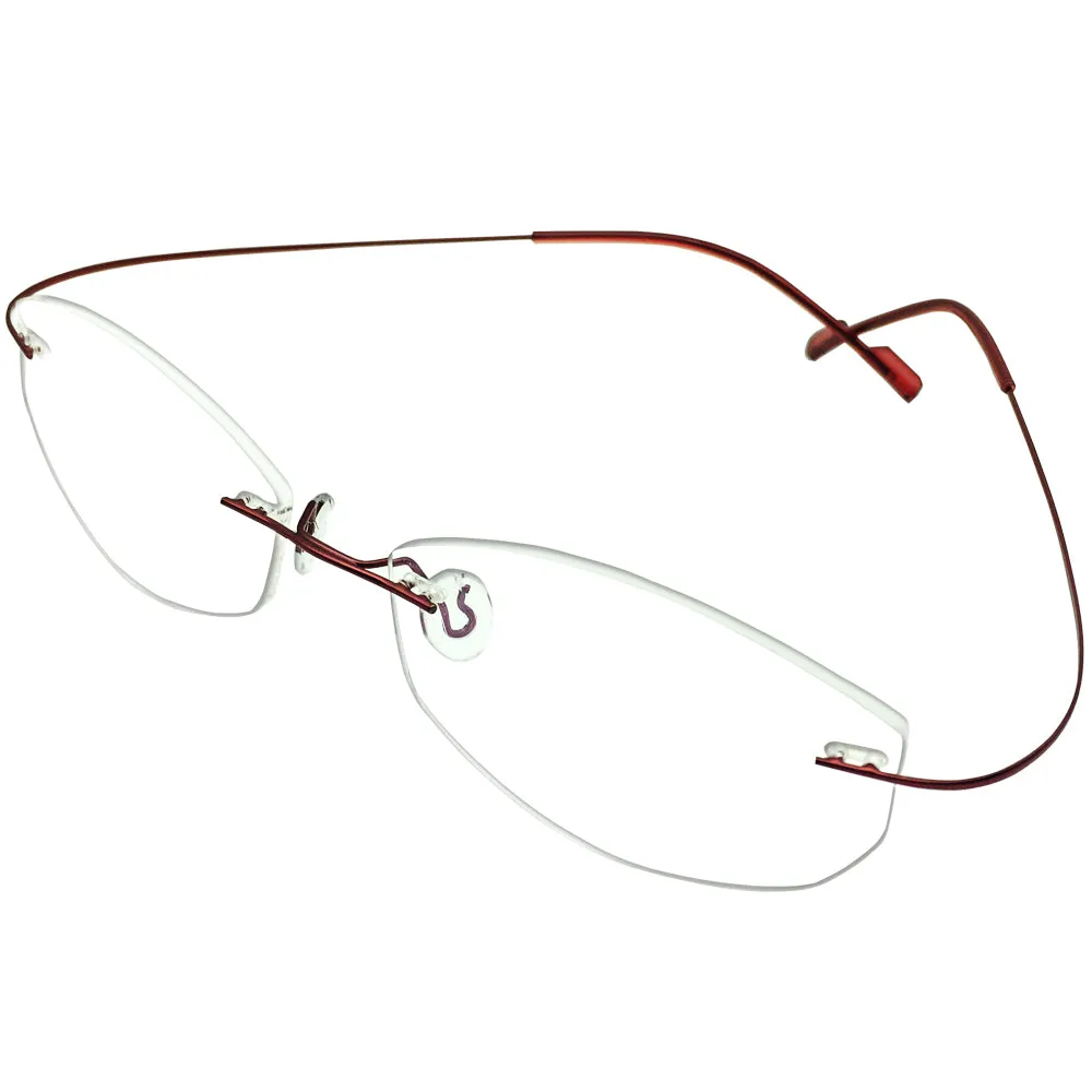 Belfast Rimless Computer Distance Glasses