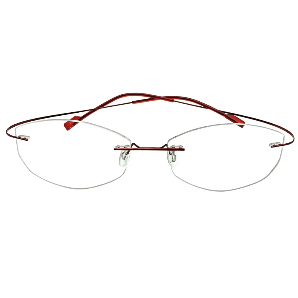Belfast Rimless Distance Glasses
