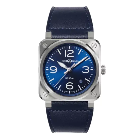 Bell and Ross Blue Steel 41mm Watch