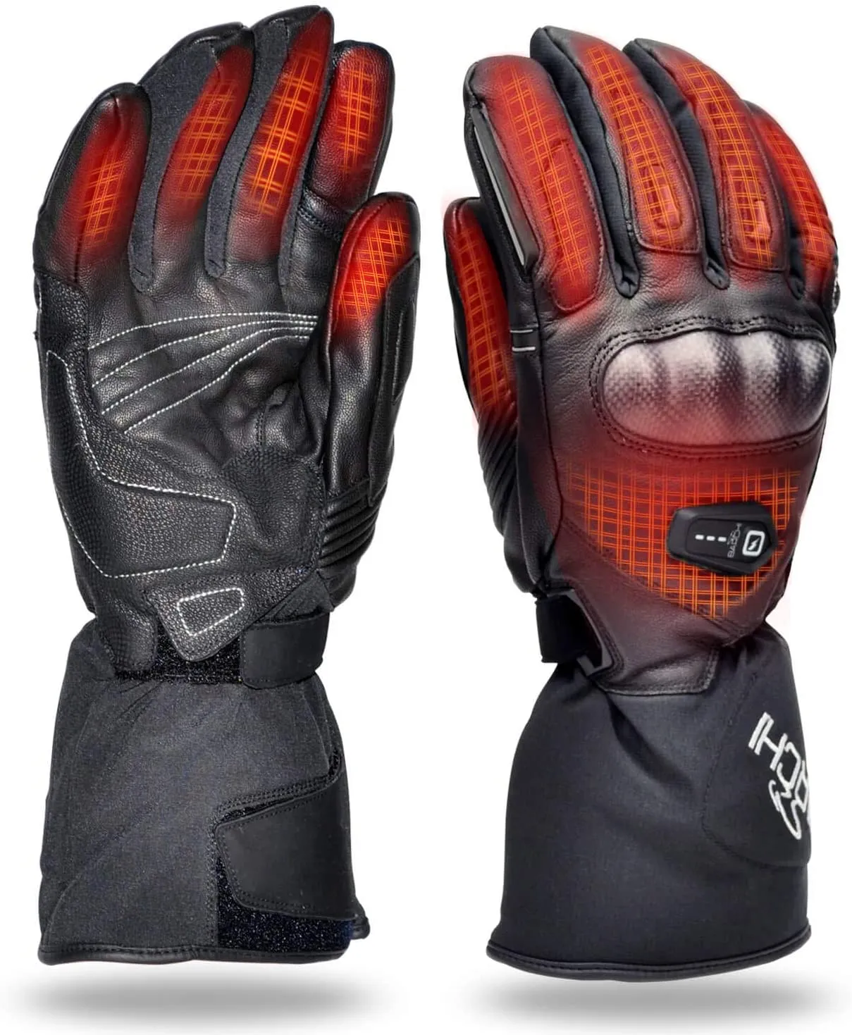 BH03 Three Season Heated Motorcycle Gloves