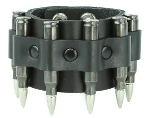 Black .223 Real Bullet Bracelet