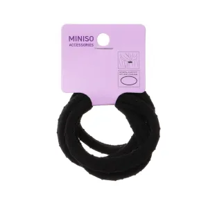 Black Basic Hair Ties (4 pcs)