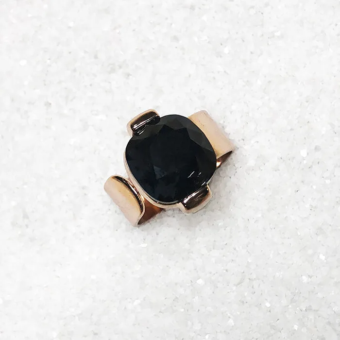 Blackbird Glam Black Swarovski Ring