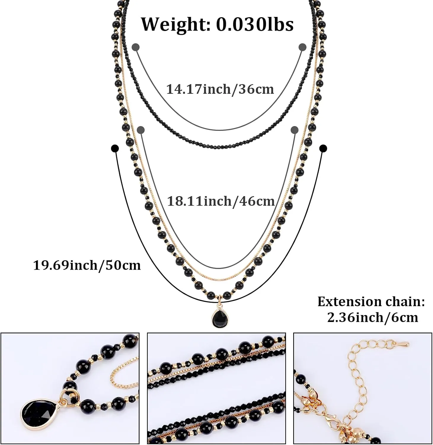 Bohemian Beaded Choker Necklace for Women Multilayered Natural Stone Beads Necklace with Stone Pendant Boho Strand Statement Necklaces Handmade Hippie Necklace Beach Jewelry Gift for Women