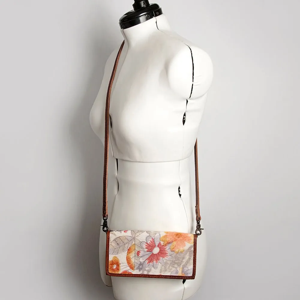 Bouquet of Flowers Leather Western Purse