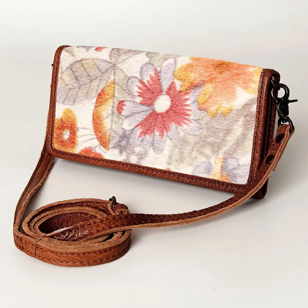 Bouquet of Flowers Leather Western Purse