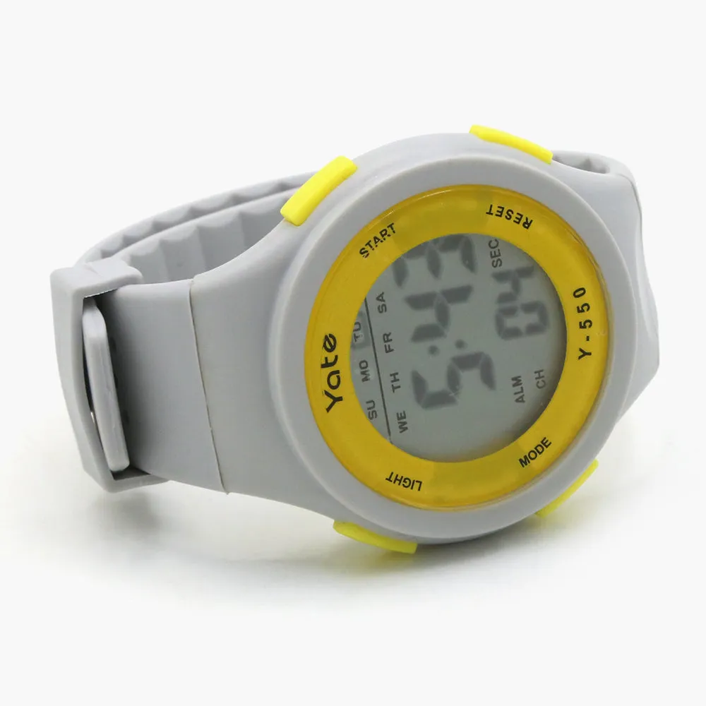 Boys Digital Sports Watch - Grey