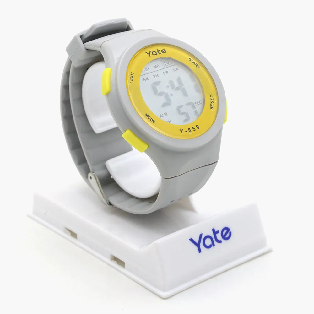 Boys Digital Sports Watch - Grey