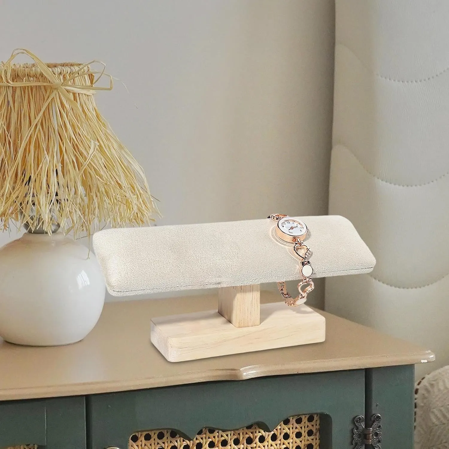 Bracelet Holder Jewelry Display Watch Holder Tabletop Jewelry Showcase for Displaying Dresser Cloakroom Jewelry Store