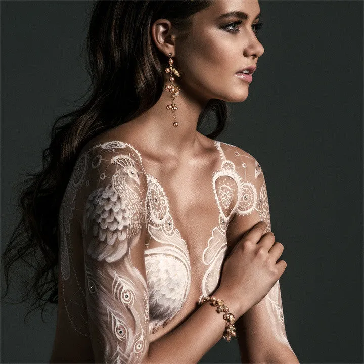 bridal bracelet - Sierra pearl charm by Kezani