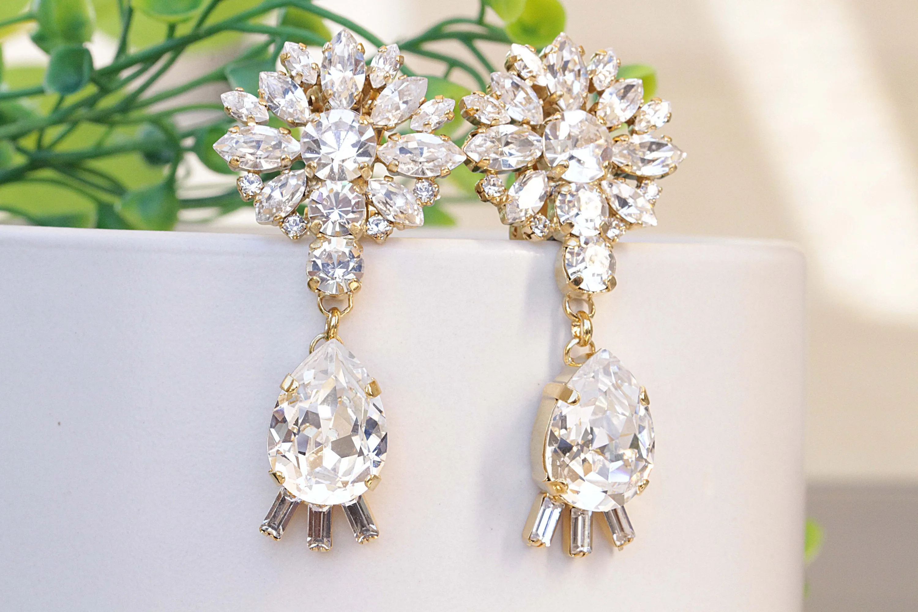 BRIDAL Chandelier EARRINGS