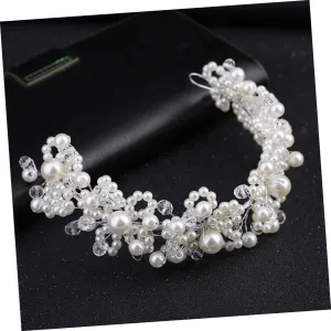Bridal Hair Accessories for Women Headband Crystal Headband Bridal Headwear Women's Headdress for Wedding