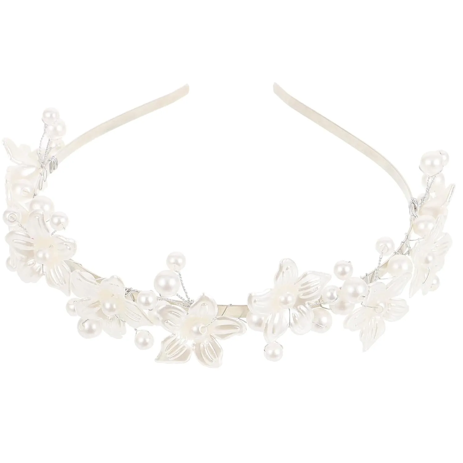 bridal hair accessories wedding hair accessories Pearl flower headband Photography hair accessory headbands flower hair accessories pearl crown bride hair accessories the flowers