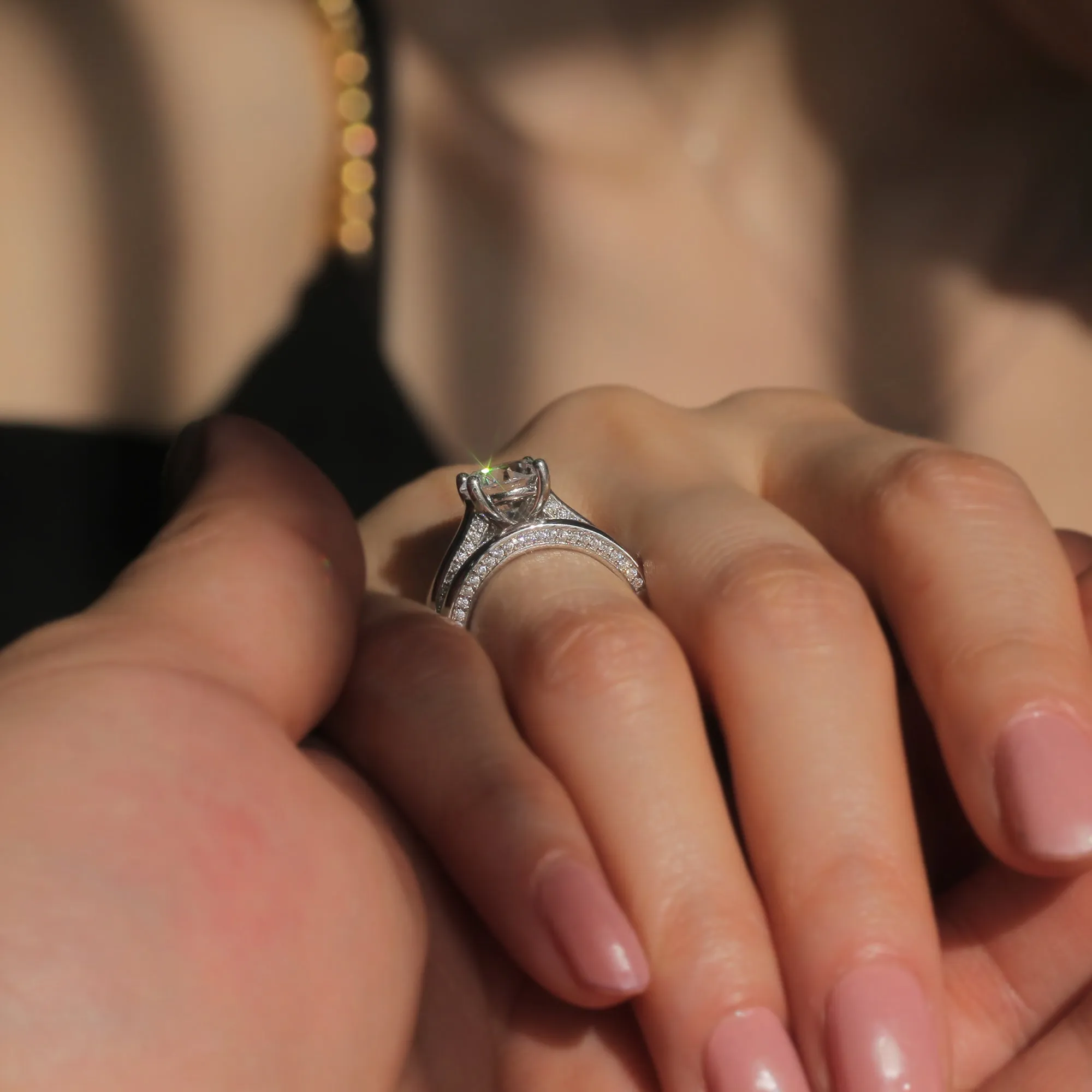 Brilliant 2 CT "Eternal Harmony" Bridal Ring Set