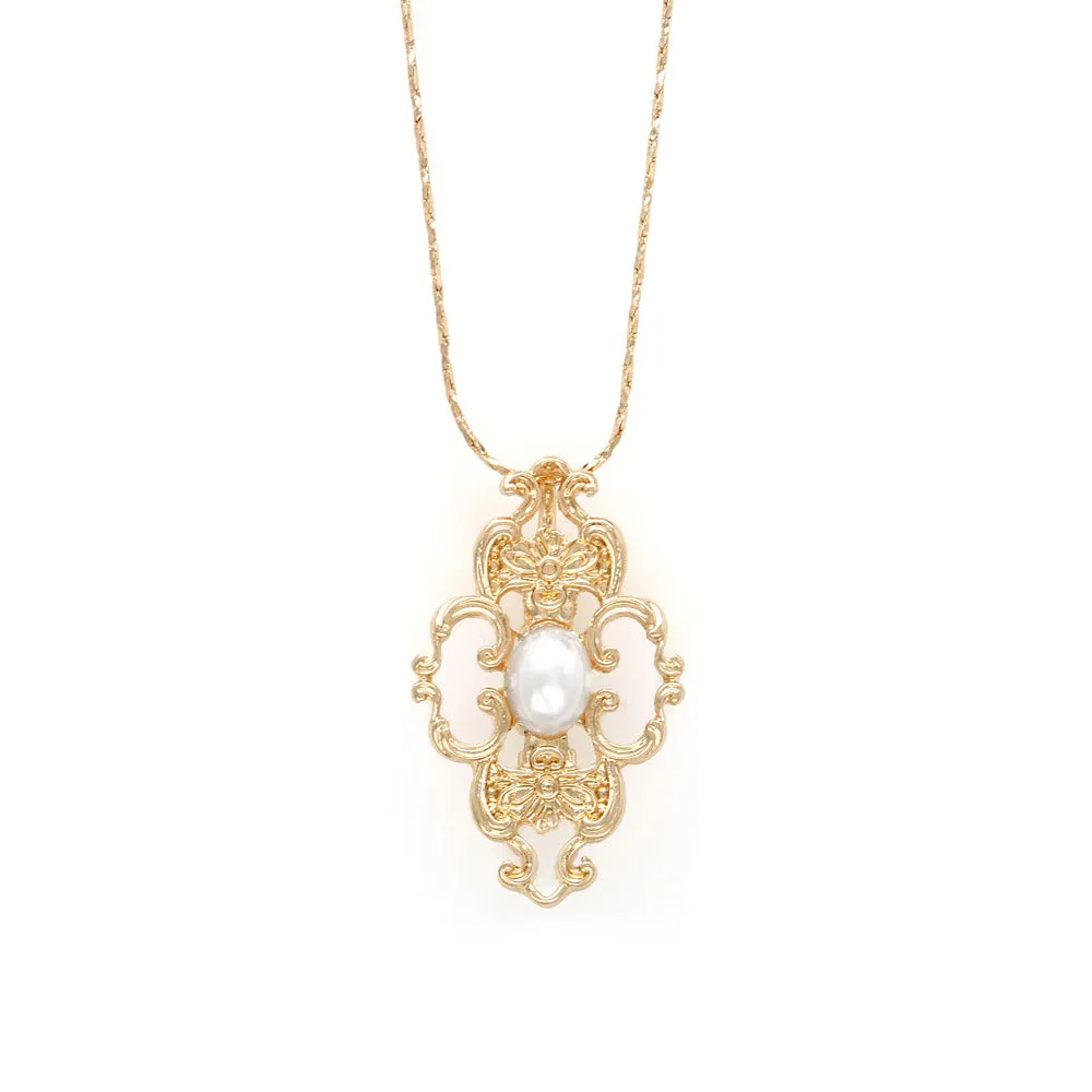 Brooch Pendant Necklace