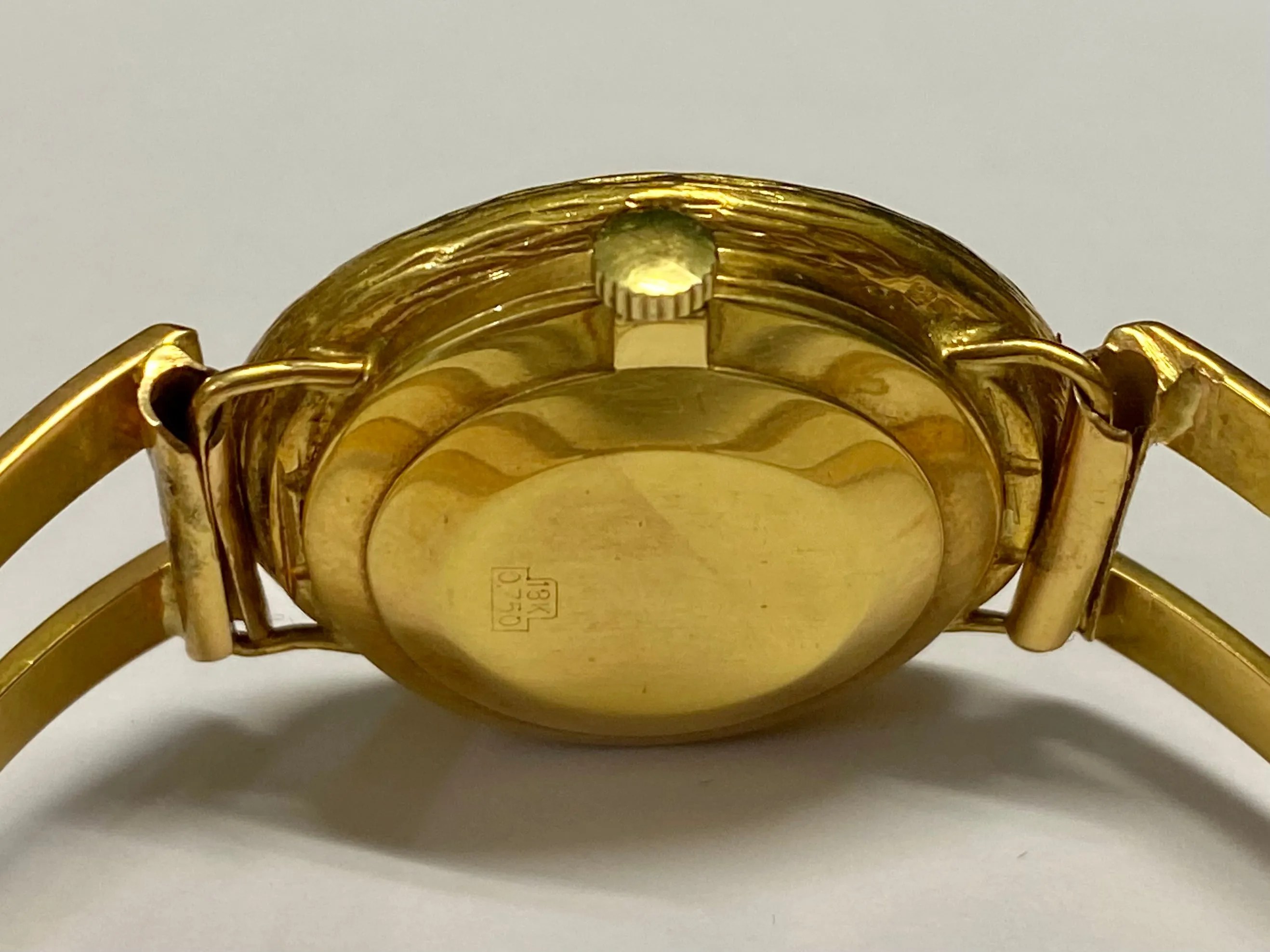 BUECHE GIROD Vintage 1960's Art Deco Style 18K YG Ladies Watch- $20K APR w/ COA!