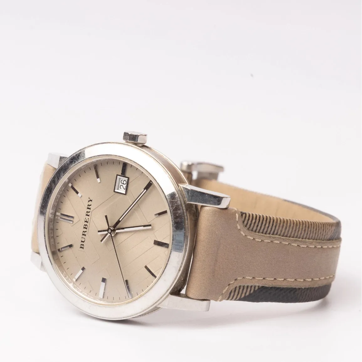 Burberry The City Haymarket Check Watch
