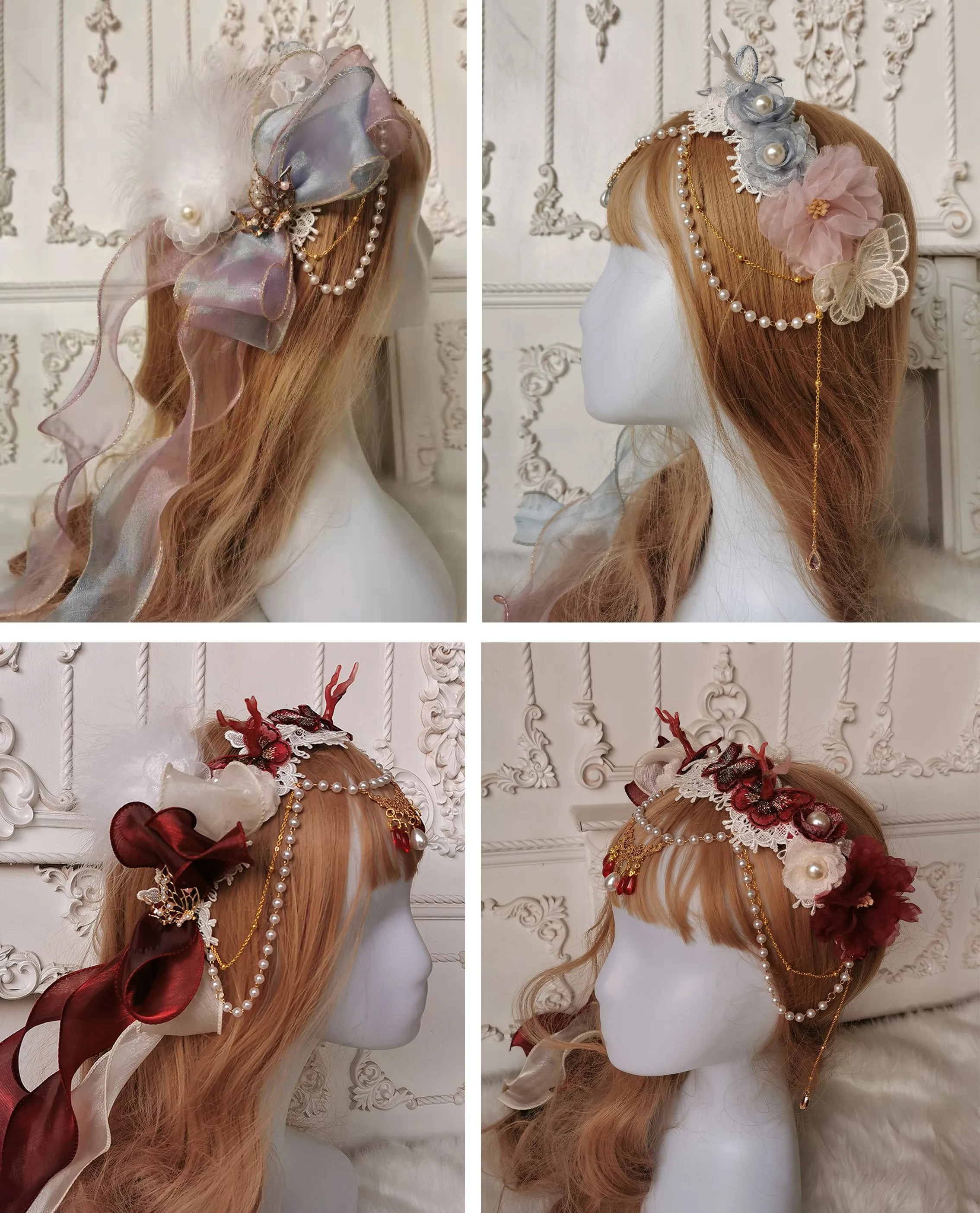 (Buyforme)Two Rural Cats~Nine-Color Deer Chinese Style Lolita Dress  Set