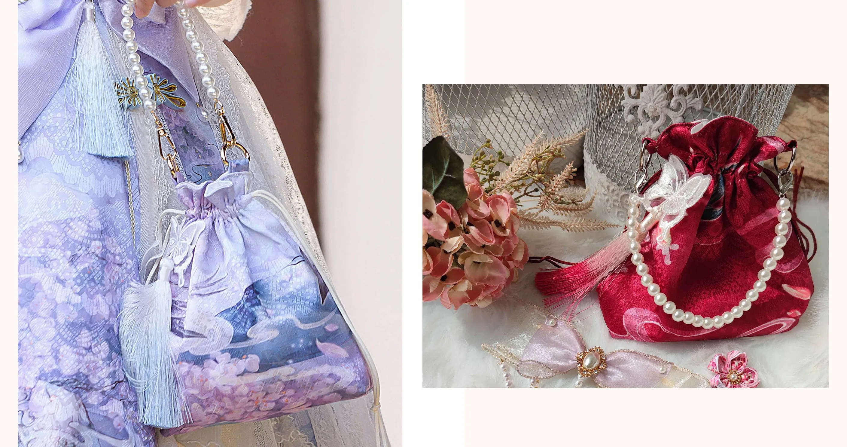 (Buyforme)Two Rural Cats~Nine-Color Deer Chinese Style Lolita Dress  Set