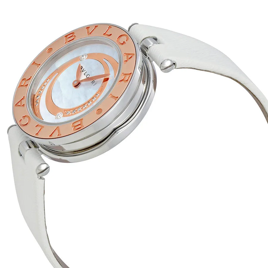 Bvlgari B.Zero1 Mother of Pearl Diamond Dial Ladies Watch 102021