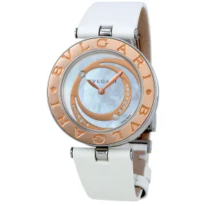 Bvlgari B.Zero1 Mother of Pearl Diamond Dial Ladies Watch 102021