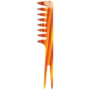 C6W-Flat 7.5 Inch Lifting Comb for Curly Hair/ C6W-Curve
