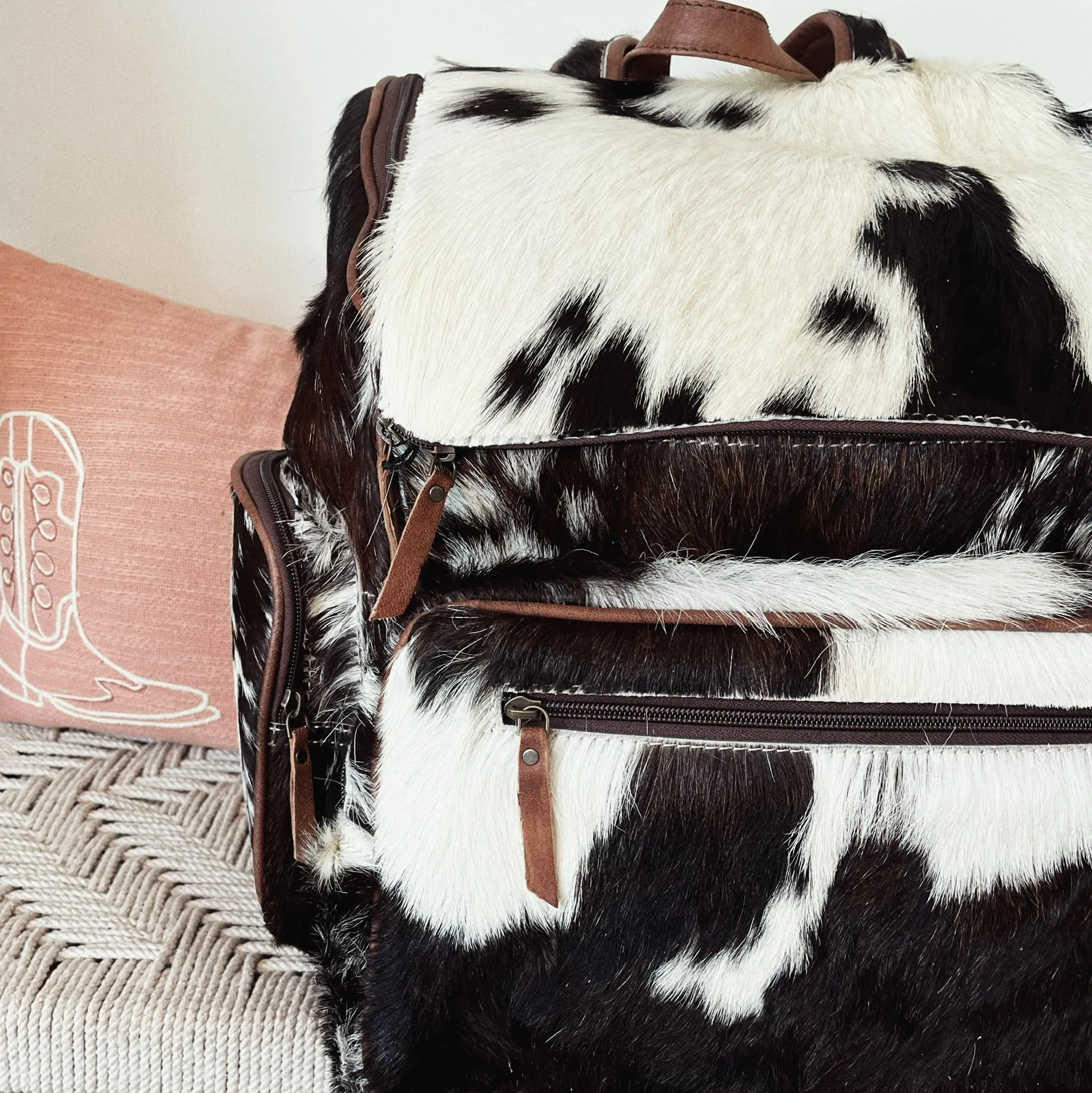 Calico Rock Western Leather Backpack