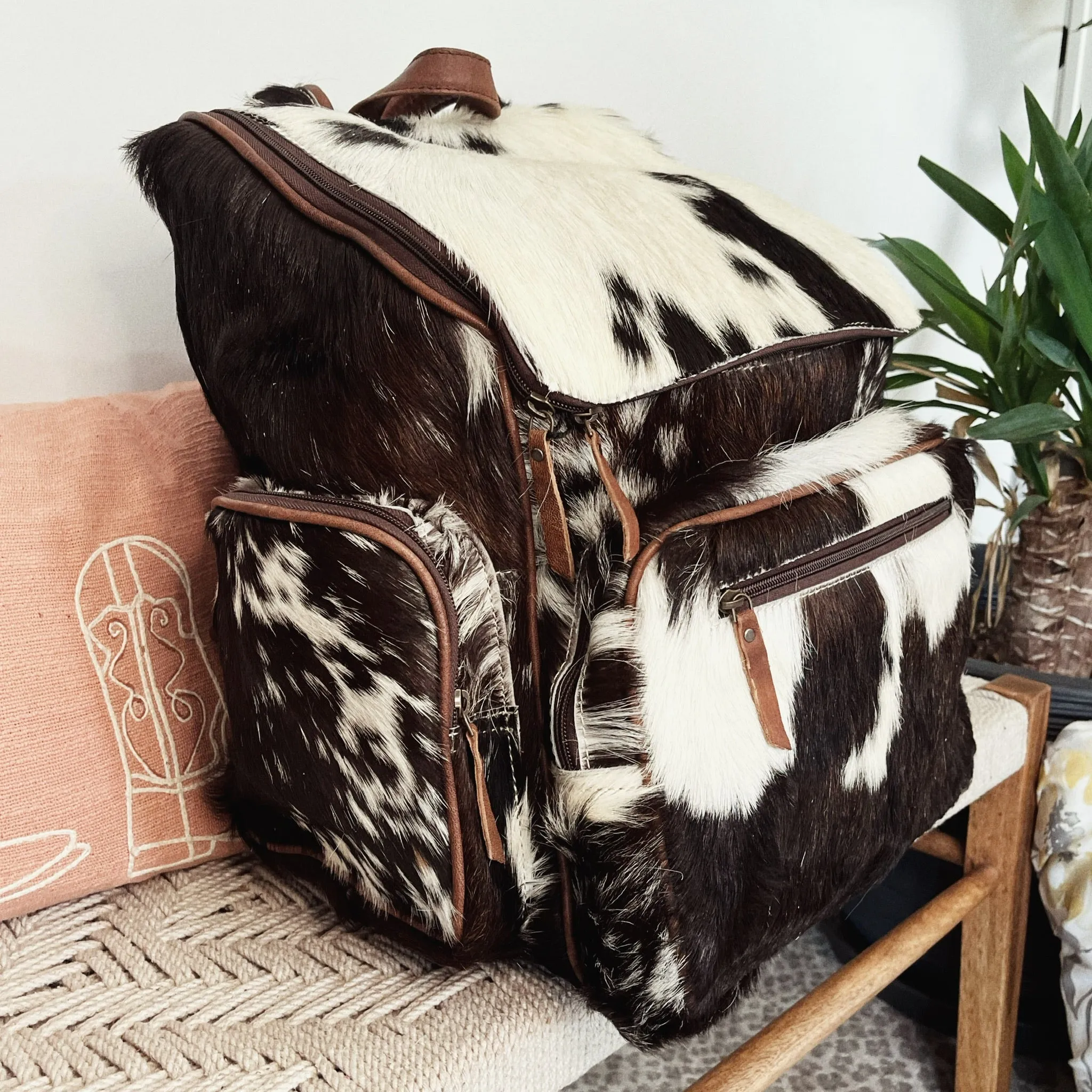 Calico Rock Western Leather Backpack