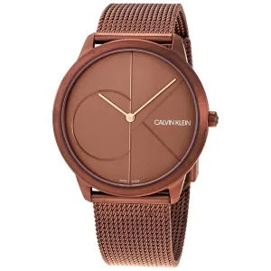 Calvin Klein Minimal Quartz Rose Dial Men's Watch K3M11TFK