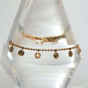 CAMERON - Medallion Anklet