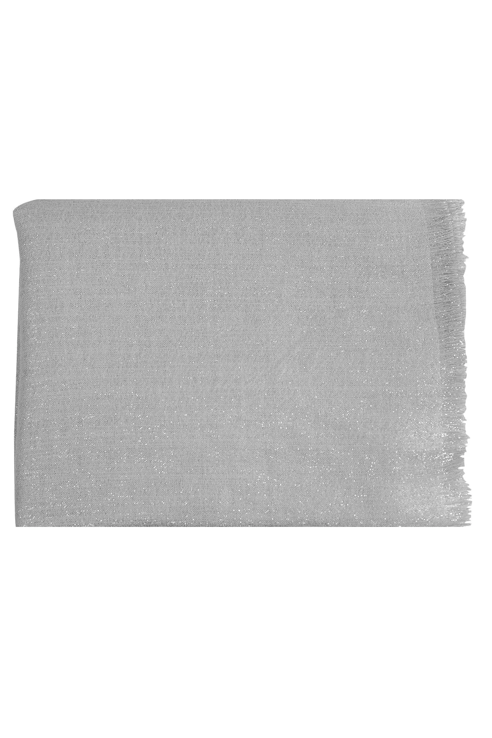 Cashmere Silk Lurex Scarf - Peltro