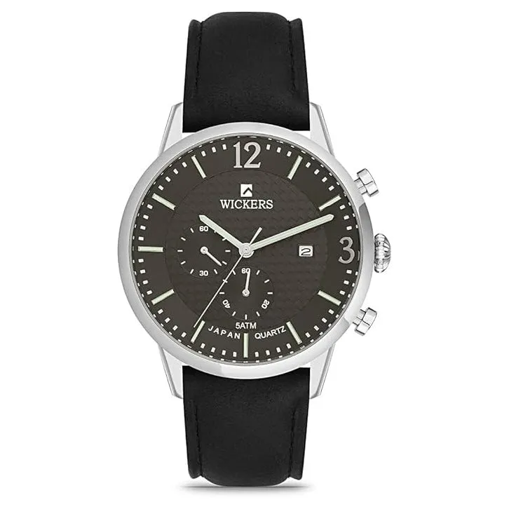 Casio Men's Black Dial Silver Stainless Steel Band Analog Quartz Watch - MTS-110D-1AVDF